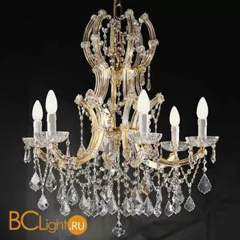 Люстра Beby Group Novecento 760/6 Light gold CUT CRYSTAL