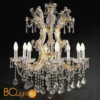 Люстра Beby Group Novecento 765/8 Light gold CUT CRYSTAL