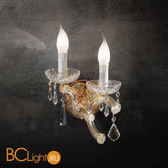 Бра Beby Group Novecento 780/2A Light gold CUT CRYSTAL