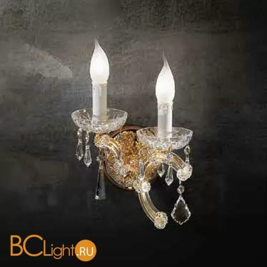 Бра Beby Group Novecento 780/2A Light gold CUT CRYSTAL