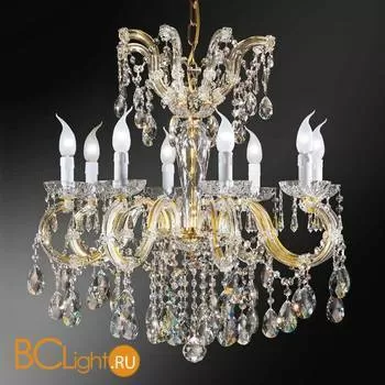 Люстра Beby Group Novecento 740/8 Light gold CUT CRYSTAL