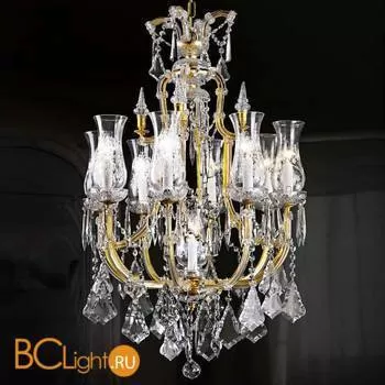 Люстра Beby Group Novecento 6304/8 Light gold HALF CUT