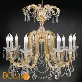 Люстра Beby Group Novecento 6314/10 Light gold CUT CRYSTAL