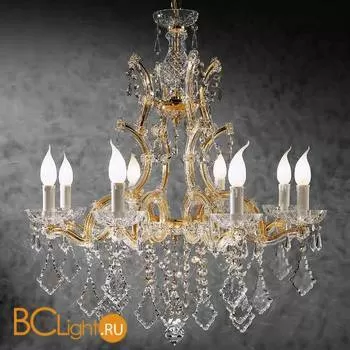 Люстра Beby Group Novecento 6305/8 Light gold HALF CUT