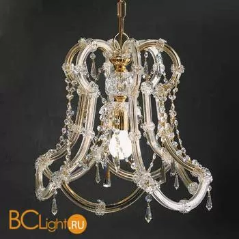 Подвесной светильник Beby Group Novecento 6303/1 Light gold CUT CRYSTAL