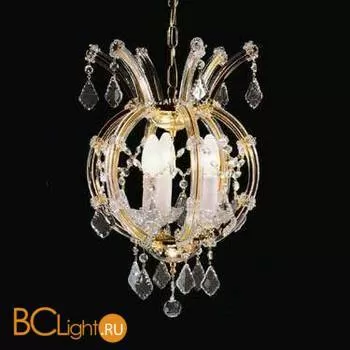 Люстра Beby Group Novecento 485/3 Light gold CUT CRYSTAL
