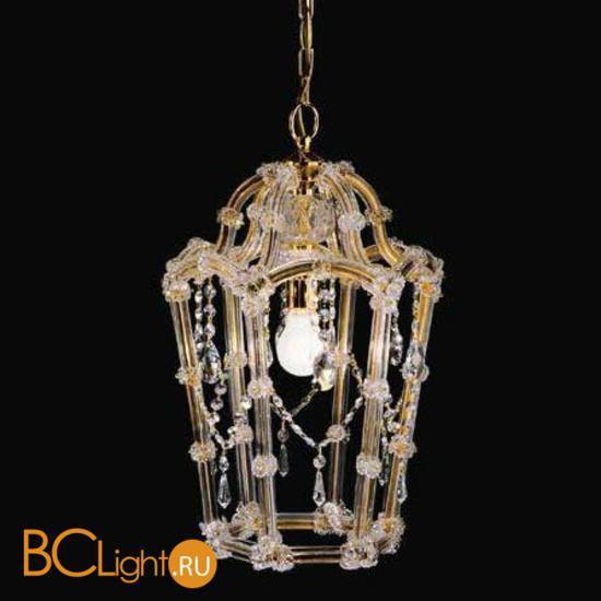 Подвесной светильник Beby Group Novecento 480/1 Light gold CUT CRYSTAL