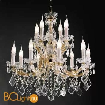Люстра Beby Group Novecento 630/10+5 Light gold HALF CUT