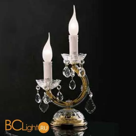 Настольная лампа Beby Group Novecento 630/2L Light gold HALF CUT