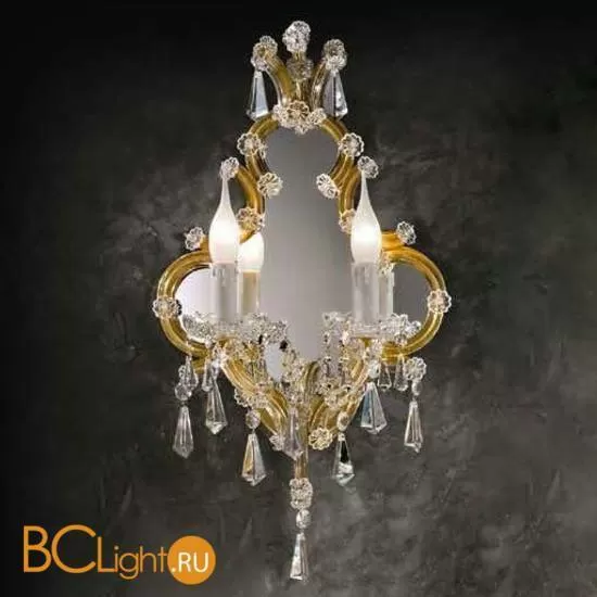 Бра Beby Group Novecento 400/2S Light gold CUT CRYSTAL