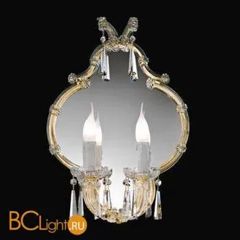 Бра Beby Group Novecento 420/2S Light gold CUT CRYSTAL