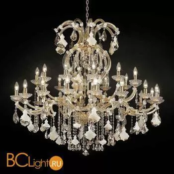 Люстра Beby Group Nuovo Vintage 9051/18+12+6Led Light gold White gold leaf