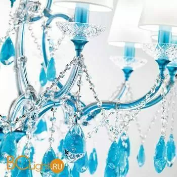 Люстра Beby Group Nuovo Vintage 6100/10 Celeste White silk Celeste - Фото 1