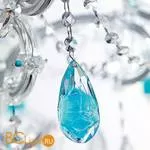 Люстра Beby Group Nuovo Vintage 6104/8 Satin Chrome White silk Celeste - Фото 1