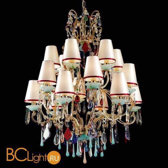 Люстра Beby Group Nuovo Vintage 3318/18 Light gold 264 CUT CRYSTAL