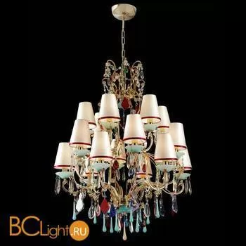 Люстра Beby Group Nuovo Vintage 3318/18 Light gold 264 CUT CRYSTAL - Фото 0