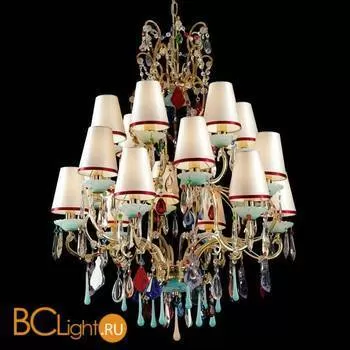 Люстра Beby Group Nuovo Vintage 3318/18 Light gold 264 CUT CRYSTAL