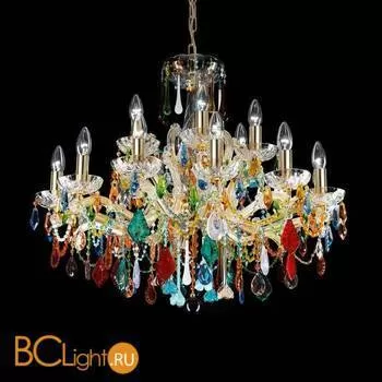 Люстра Beby Group Nuovo Vintage 620/10+5 Light gold CUT CRYSTAL