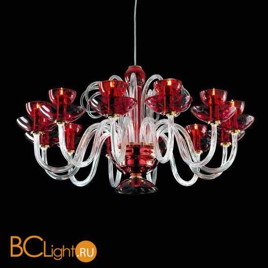 Люстра Beby Group Nuovo Vintage 340/12 Red