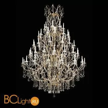 Люстра Beby Group Old style 3301/70+1 Satin gold CUT CRYSTAL