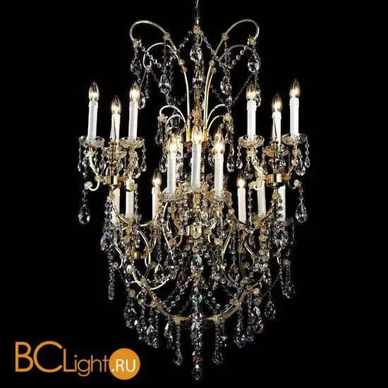 Люстра Beby Group Old style 3317/18 Light gold CUT CRYSTAL