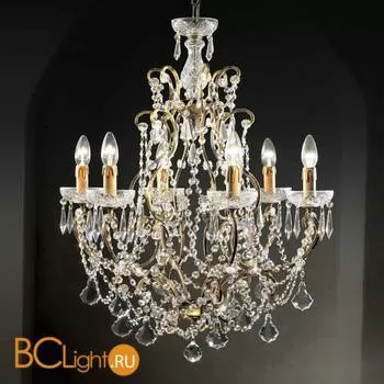 Люстра Beby Group Old style 3302/6 Black gold CUT CRYSTAL