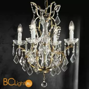 Люстра Beby Group Old style 3285/4 Black gold CUT CRYSTAL