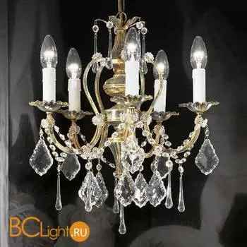 Люстра Beby Group Old style 3591/5 Green gold HALF CUT