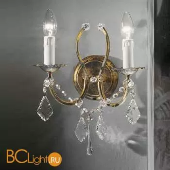 Бра Beby Group Old style 3591/2A Black gold CUT CRYSTAL