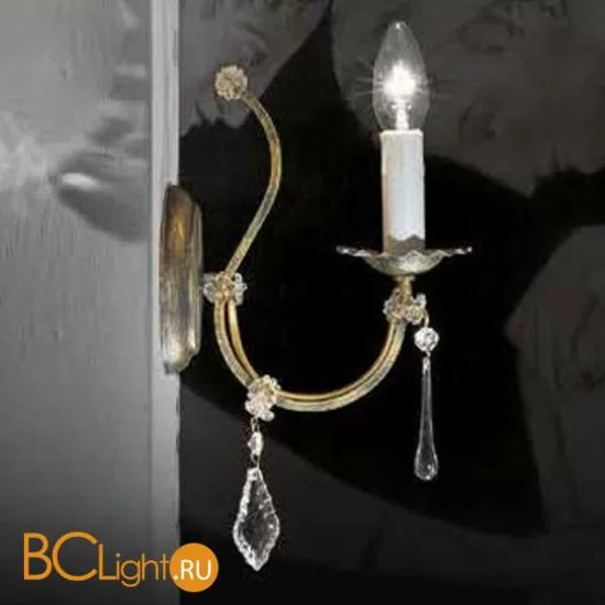 Бра Beby Group Old style 3591/1A Black gold CUT CRYSTAL