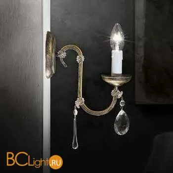 Бра Beby Group Old style 3592/1A Black gold CUT CRYSTAL