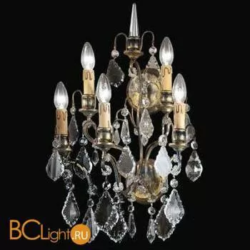 Бра Beby Group Old style 3321/5A Black gold CUT CRYSTAL