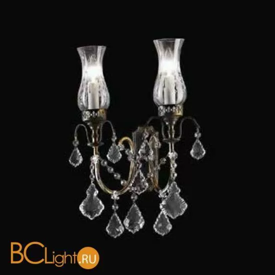 Бра Beby Group Old style 3300/2A Rusty CUT CRYSTAL
