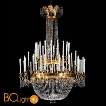 Люстра Beby Group Opera 2005/54+9 Gold Paint CUT CRYSTAL