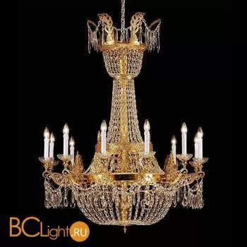 Люстра Beby Group Opera 2000/12+4 Light gold CUT CRYSTAL