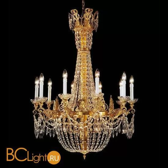 Люстра Beby Group Opera 2000/10+3 Gold Paint CUT CRYSTAL