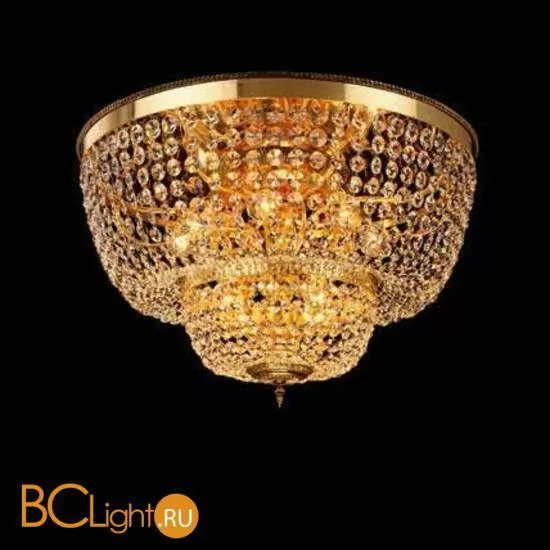 Потолочный светильник Beby Group Opera 2004/12PL Light gold CUT CRYSTAL
