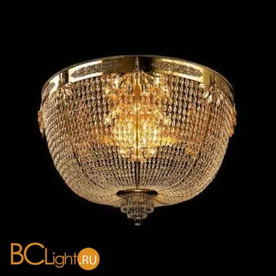 Потолочный светильник Beby Group Opera 2071/14PL Light gold CUT CRYSTAL