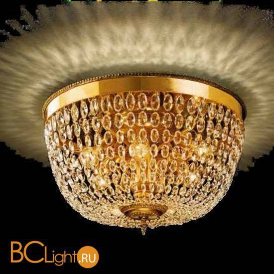 Потолочный светильник Beby Group Opera 2001/4PL Light gold CUT CRYSTAL