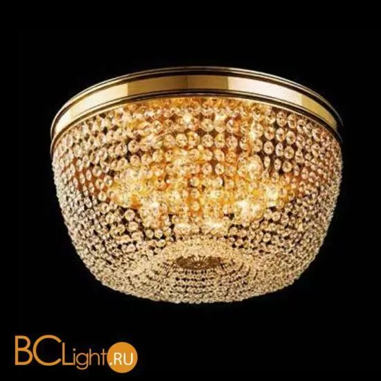 Потолочный светильник Beby Group Opera 2006/12PL Light gold CUT CRYSTAL