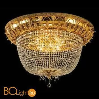 Потолочный светильник Beby Group Opera 2072/16PL Light gold CUT CRYSTAL
