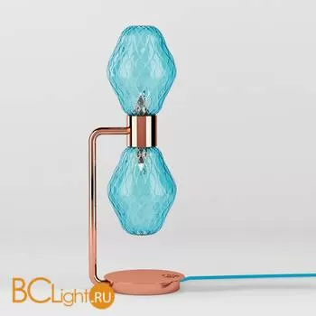 Настольная лампа Beby Group Peonia 7701L01 Rose Turquoise Capri