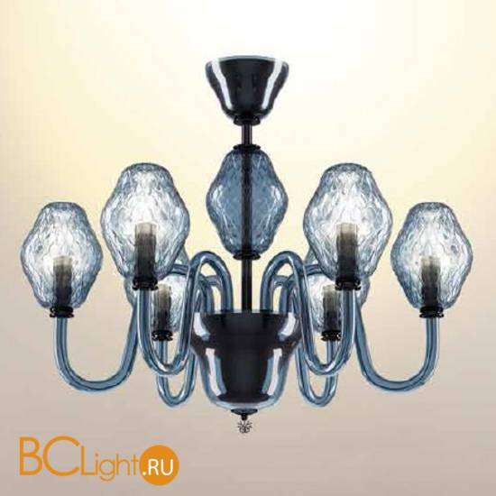 Потолочная люстра Beby Group Peonia 7701B03 Sapphire