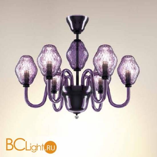 Потолочная люстра Beby Group Peonia 7701B03 Violet