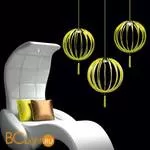 Подвесной светильник Beby Group Planet nine 0660B03 Black matt Lemon Ice - Фото 0