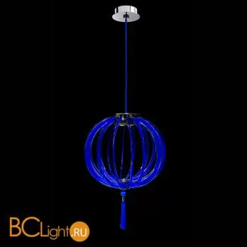 Подвесной светильник Beby Group Planet nine 0660B02 Chromed plated Blue Greece - Фото 0