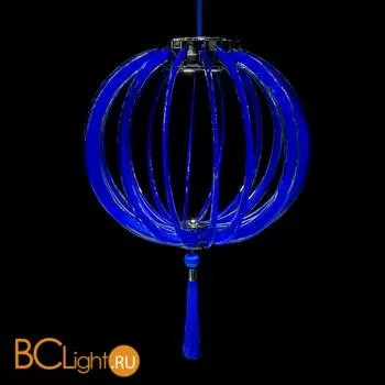 Подвесной светильник Beby Group Planet nine 0660B03 Chromed plated Blue Greece