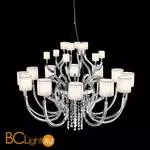 Люстра Beby Group Prive 0215B03 Chrome Silver Cortina White