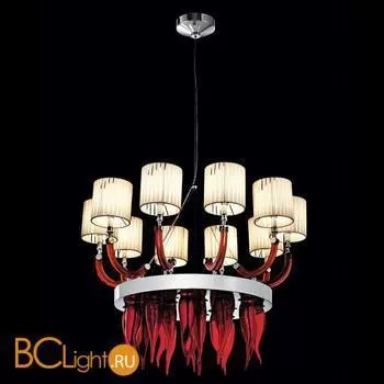 Люстра Beby Group Prive 0220B04 Chrome Red Sensuelle White - Фото 0