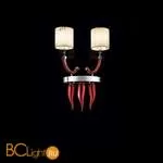 Бра Beby Group Prive 0220A02 Chrome Red Sensuelle White